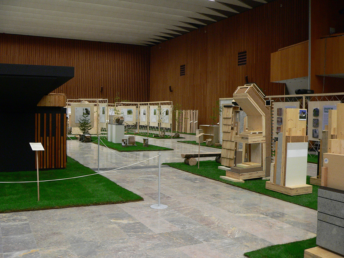 wood Exhibition  Sustainable Design