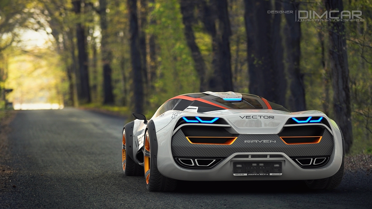 raven conceptcar sportcar futur