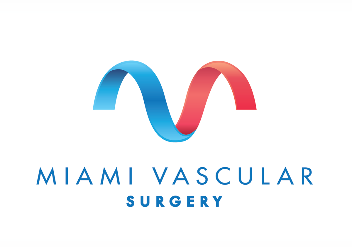 healthcare surgery Vascular branding  logo design identity Collateral marketing  