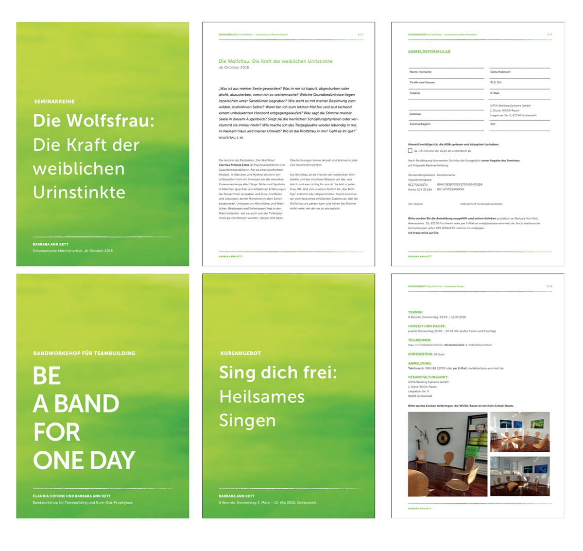 Gesundheit flyer visitenkarte Briefpapier Webdesign Corporate Design Lebenskraft Lebenssinn Selbstregulation