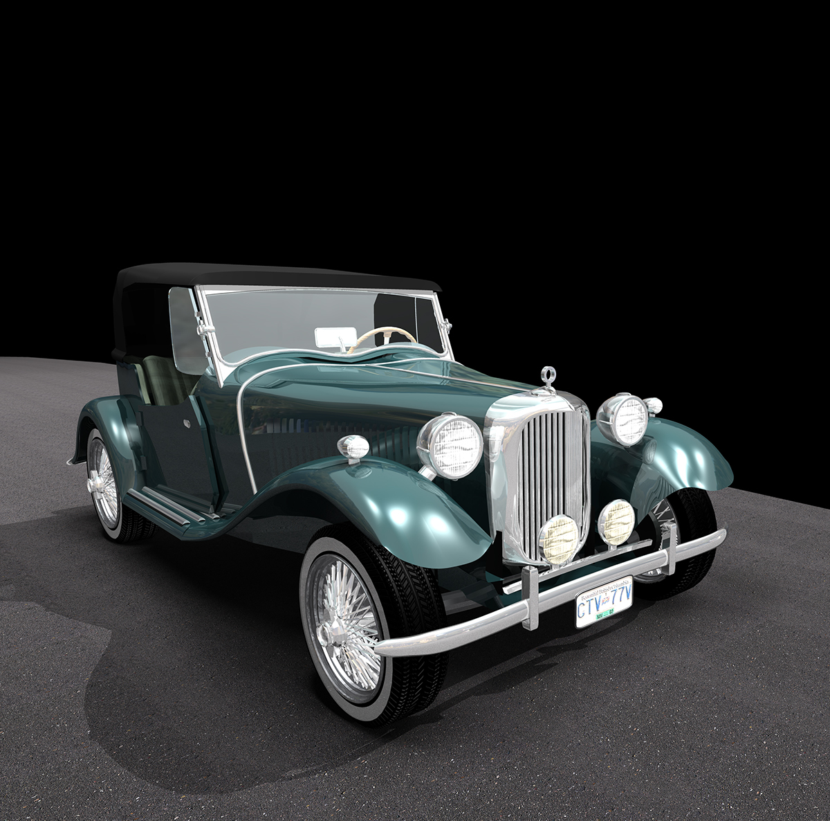 car 3D CG strata 3dcg Maya MAX blender Zbrush