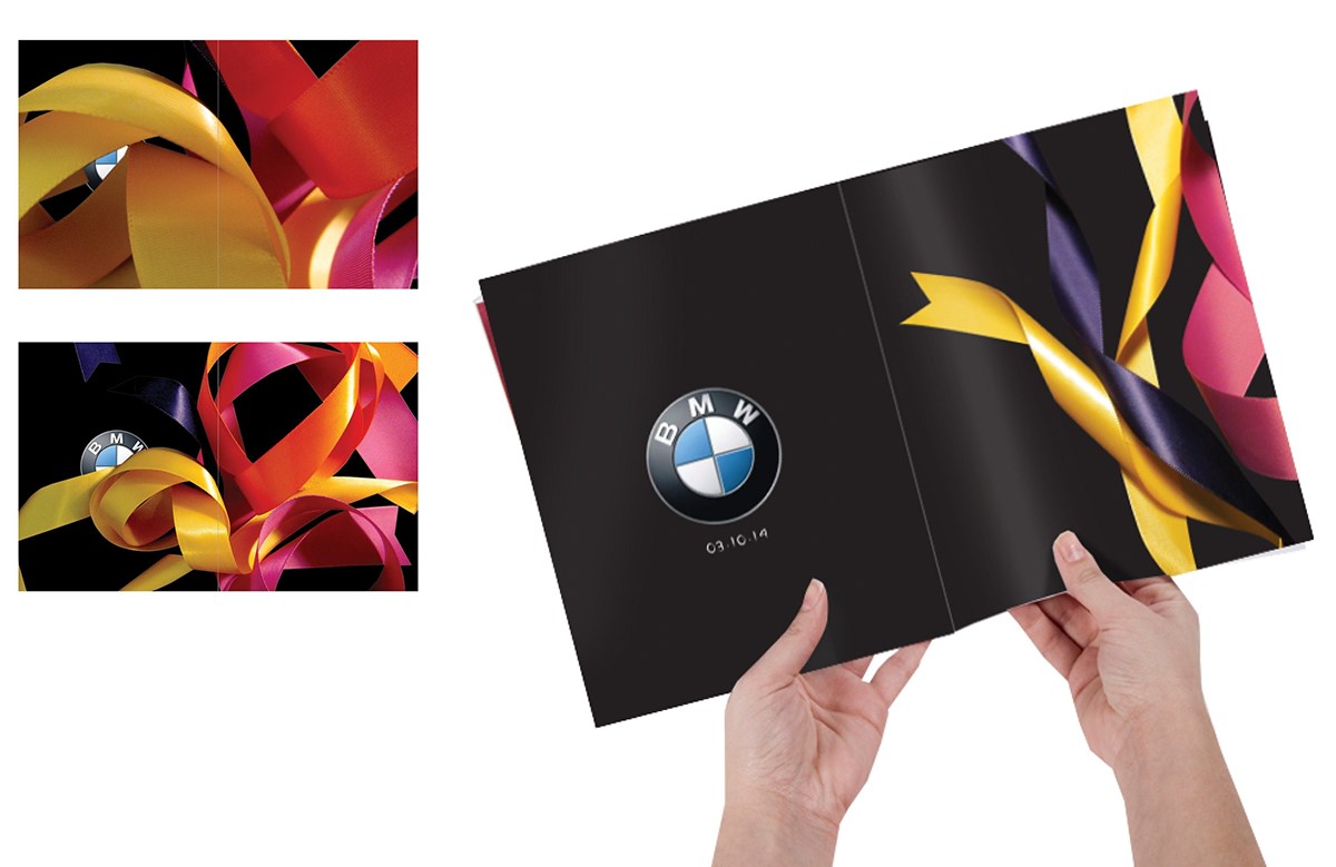 BMW Advertising Campaign print magazine app billboard Outdoor installation tv commercial