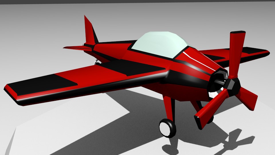 a6m zero vs Aerobatic plane Racing short animation Aircraft blender