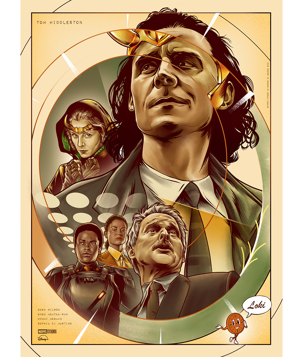 digitalart Loki poster PosterArt