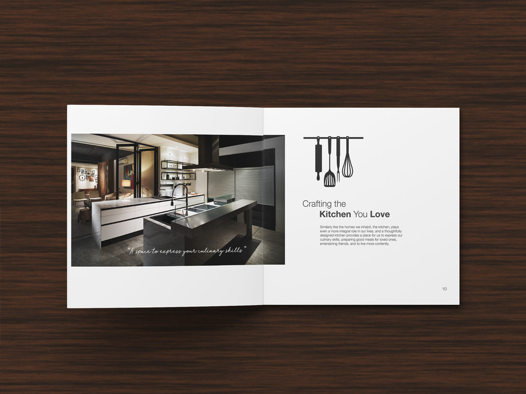 Catalogue design architectural interior design  creative simple elegant Layout Design