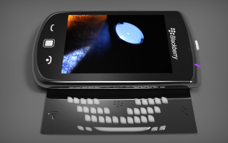 mobile product Render Smart phone design Innovative blackberry Rhino keyshot