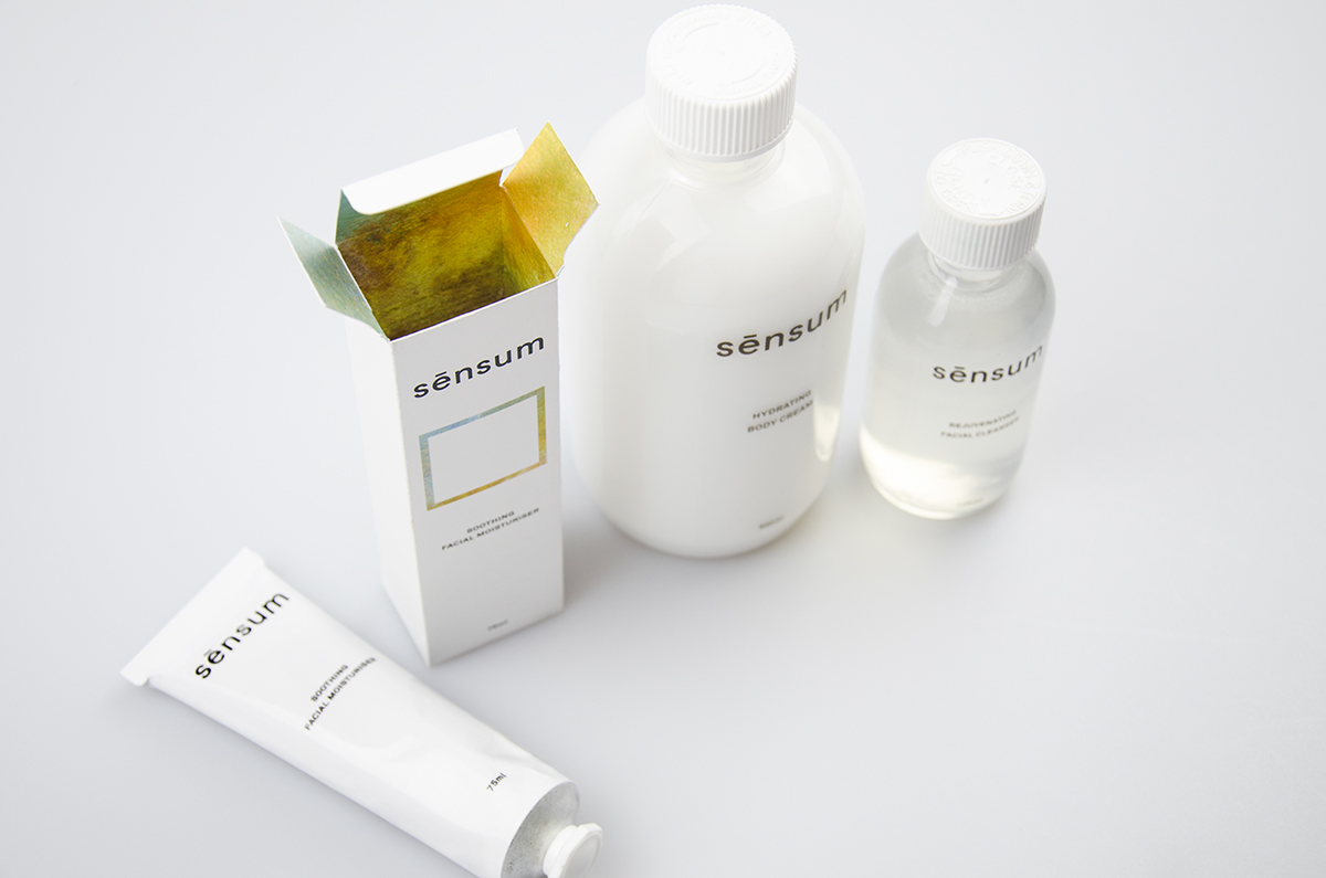 boutique hotel the mansion bathroom amenities cosmetics range packaging design