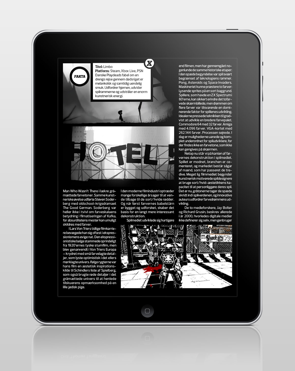 iPad  Magazine   hyped  animation  after effects  editorial design