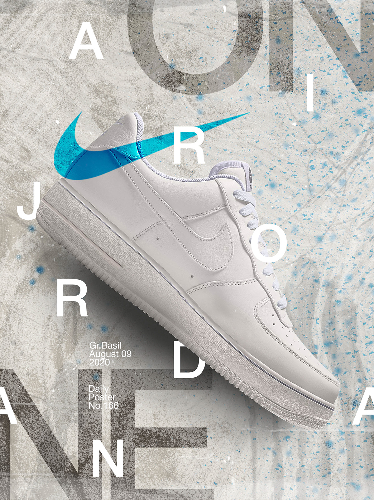 Nike air Force 1 poster