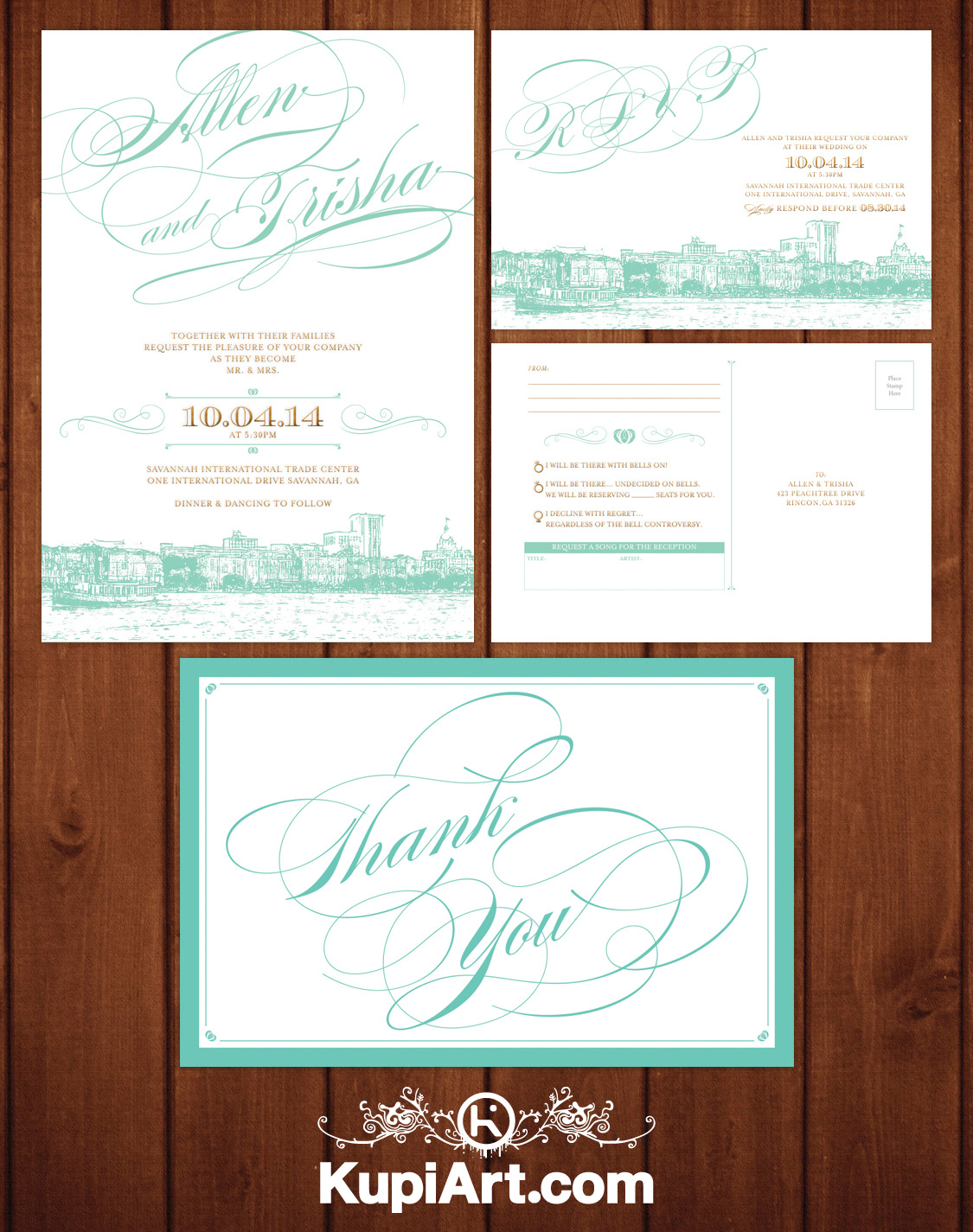 invitations wedding thank you card cards bridal celebration anniversary party ceremony Direct mail rsvp