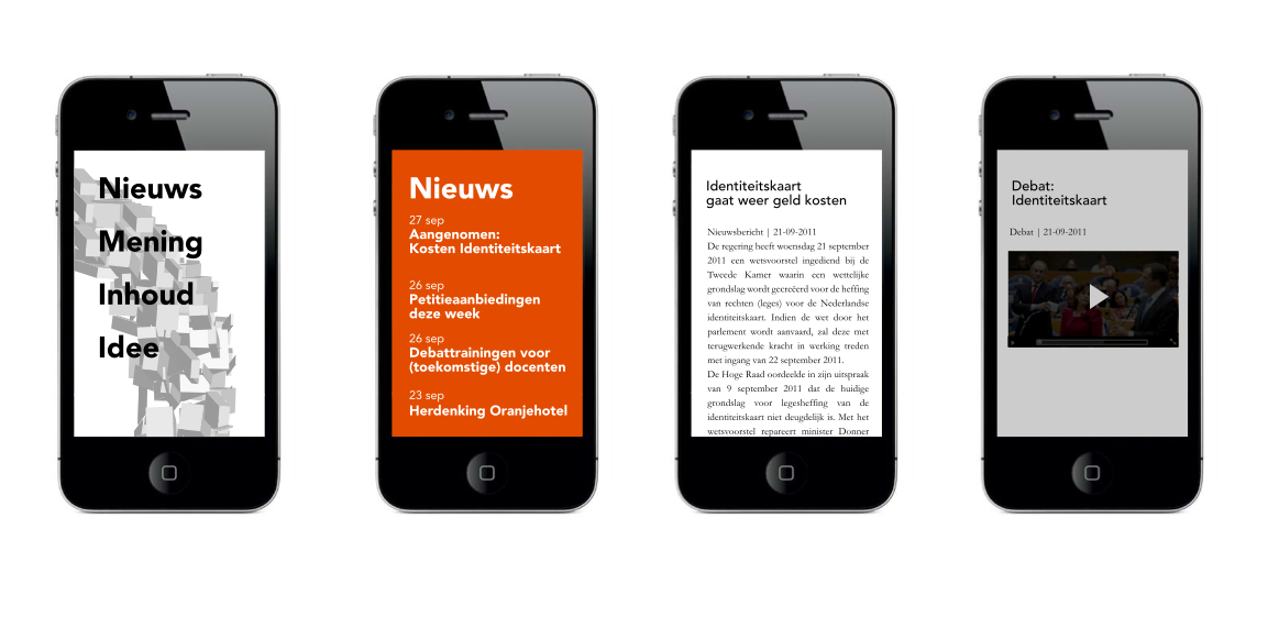 Government system crowd sourcing iPad iphone multi Platform voting Election Elections overheid Nederland Netherlands dutch