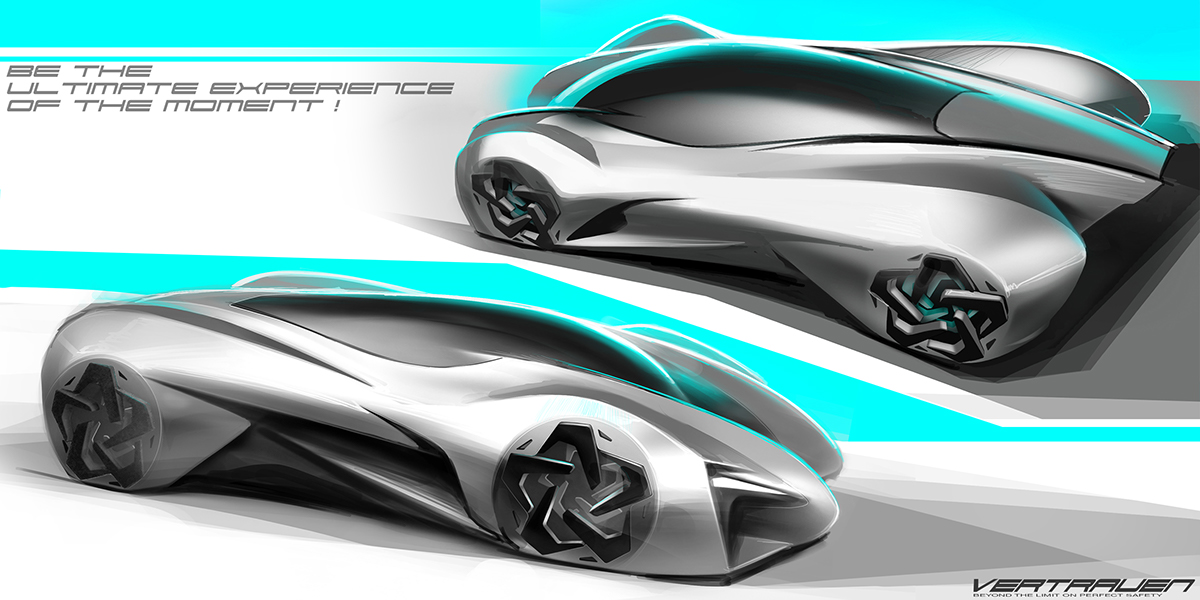 Vertrauen supercar hypercar concept car concept car safety Icon Hansam automotive   transportation