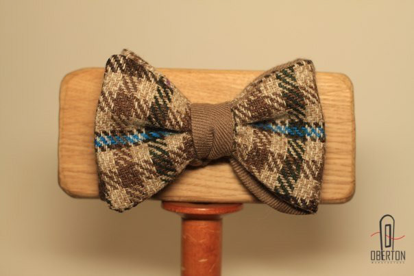 bow-tie OBERTONmanufacture accessories gentleman's wool cotton