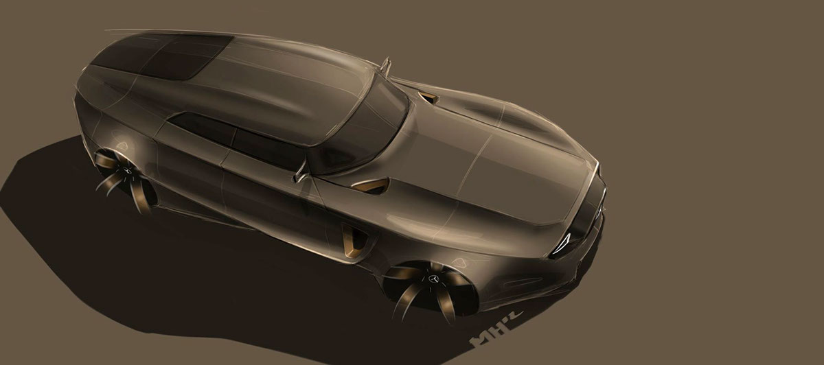 mercedes  Sedan  luxury  Sports car concept