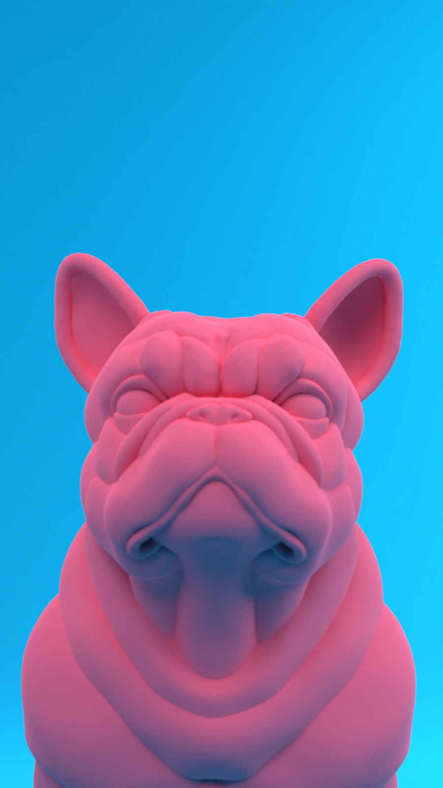 3D 3d modeling animals blender3d Digital Art  dog Oculus Rift oculusmedium Sculpt Virtual reality