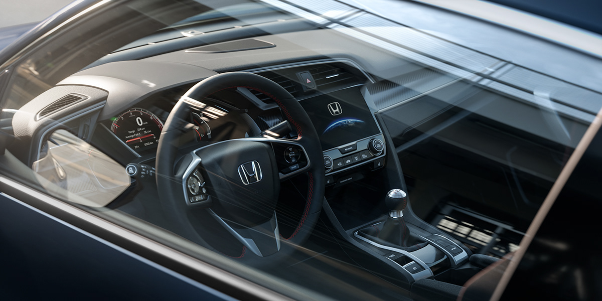 car automotive   rendering Honda HDRI Post Production 3D Civic
