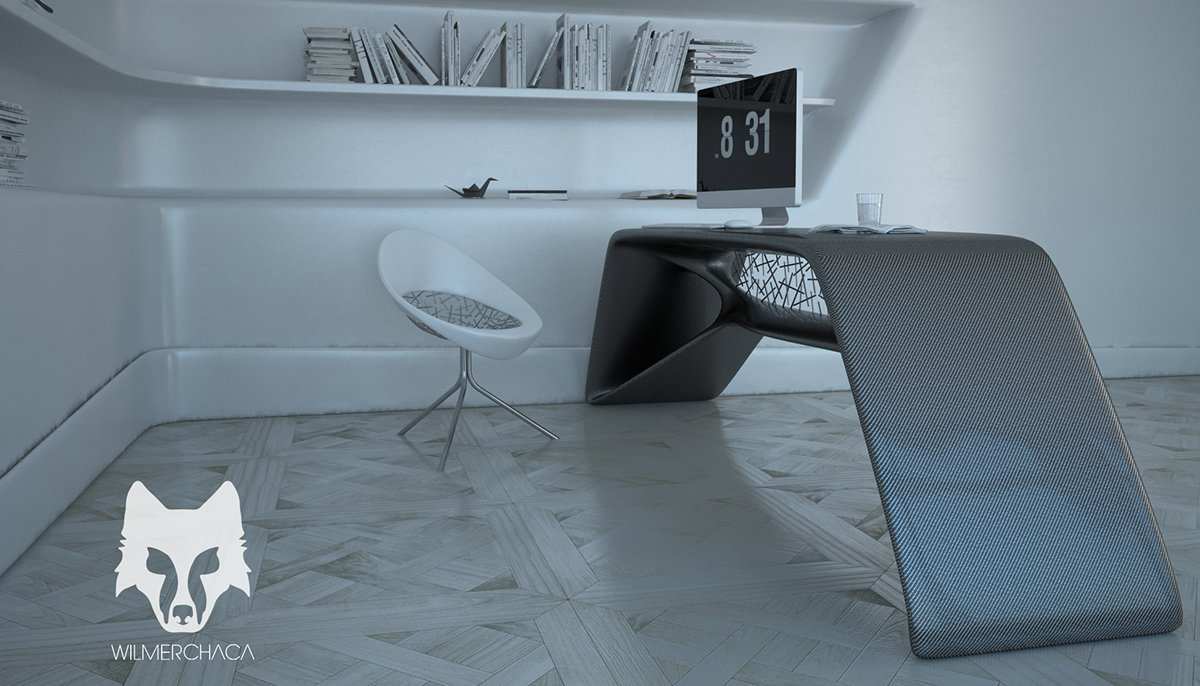 diseño design furniture mobiliario product desk escritorio wilmer chaca