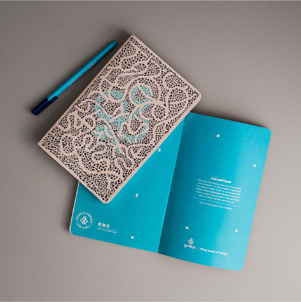 notebook design ILLUSTRATION 