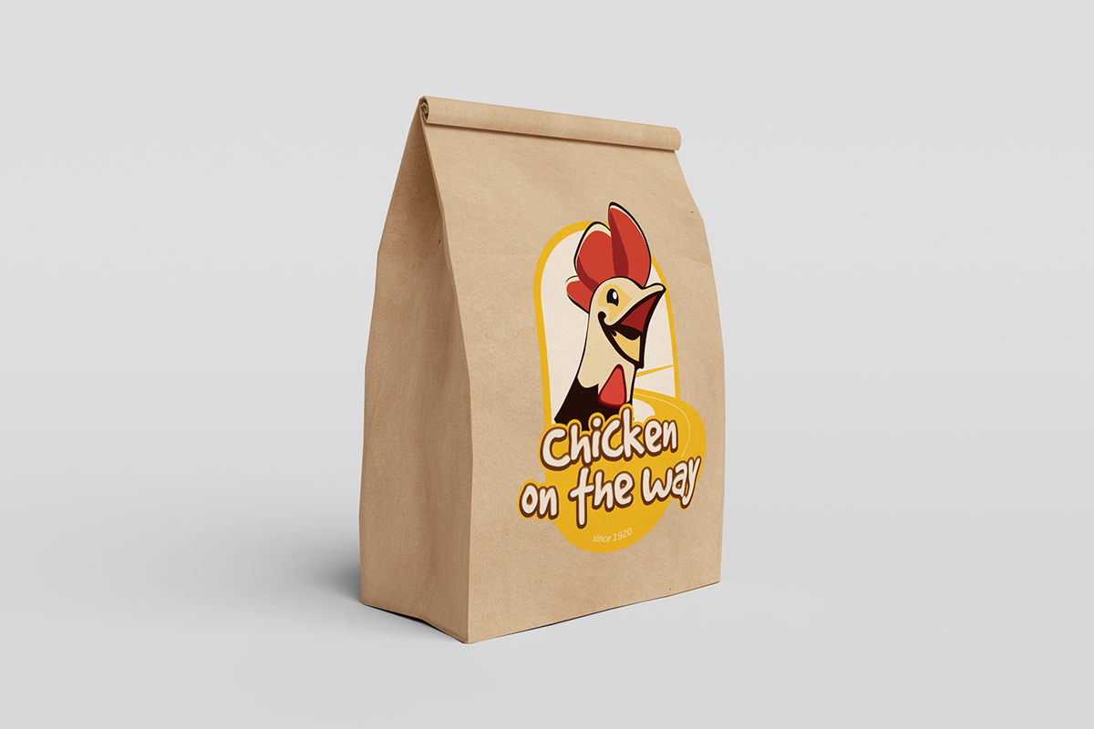 logo design chicken fried chicken