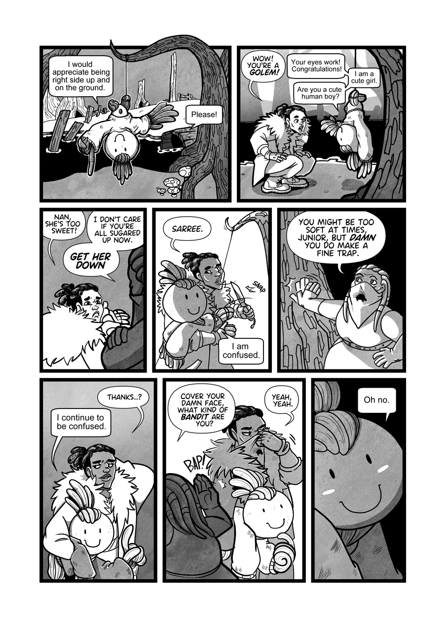 comic comics art artish writer cute fate dustbunny