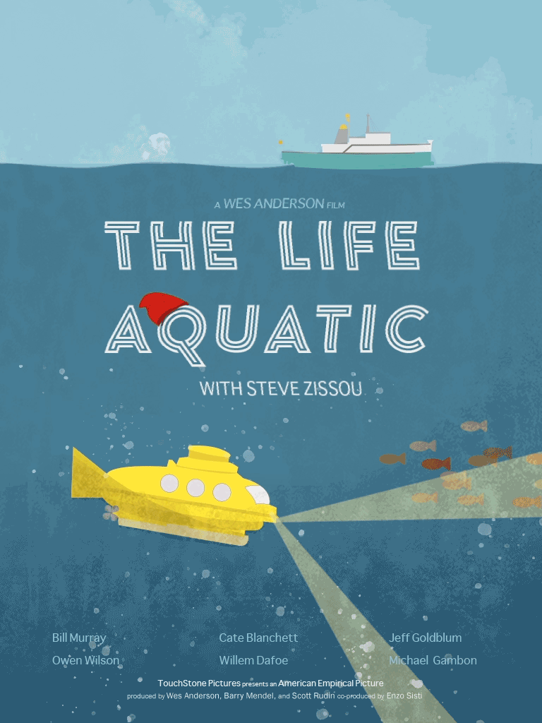 Wes Anderson, Animated Movie Posters on Behance