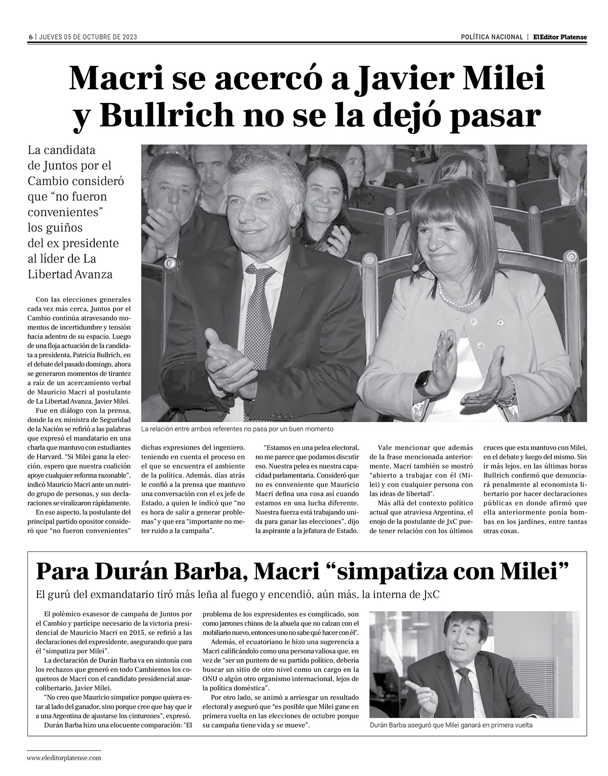 Periodismo redacción argentina