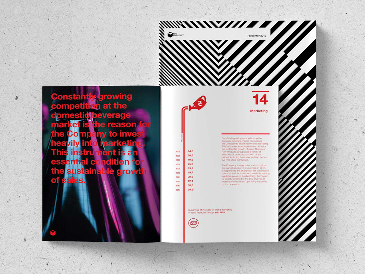 Adobe Portfolio annual report new products 2-IN-1 Presenter navigation