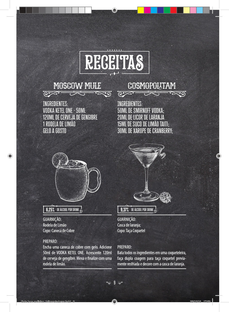 bebidas guia Redação redação publicitária texto