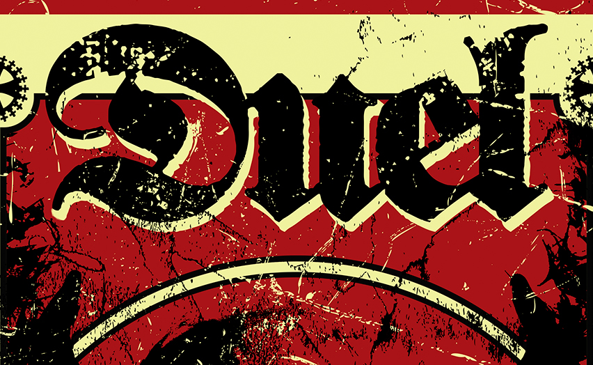 duel duel band NOISE ARMADA noise armada design GigPoster poster Rockposter demon evil lucifer
