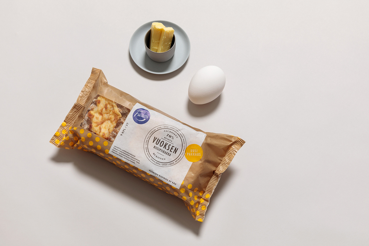 helsinki Food  snacks identity polkadots Visual Communication food branding Nordic Design