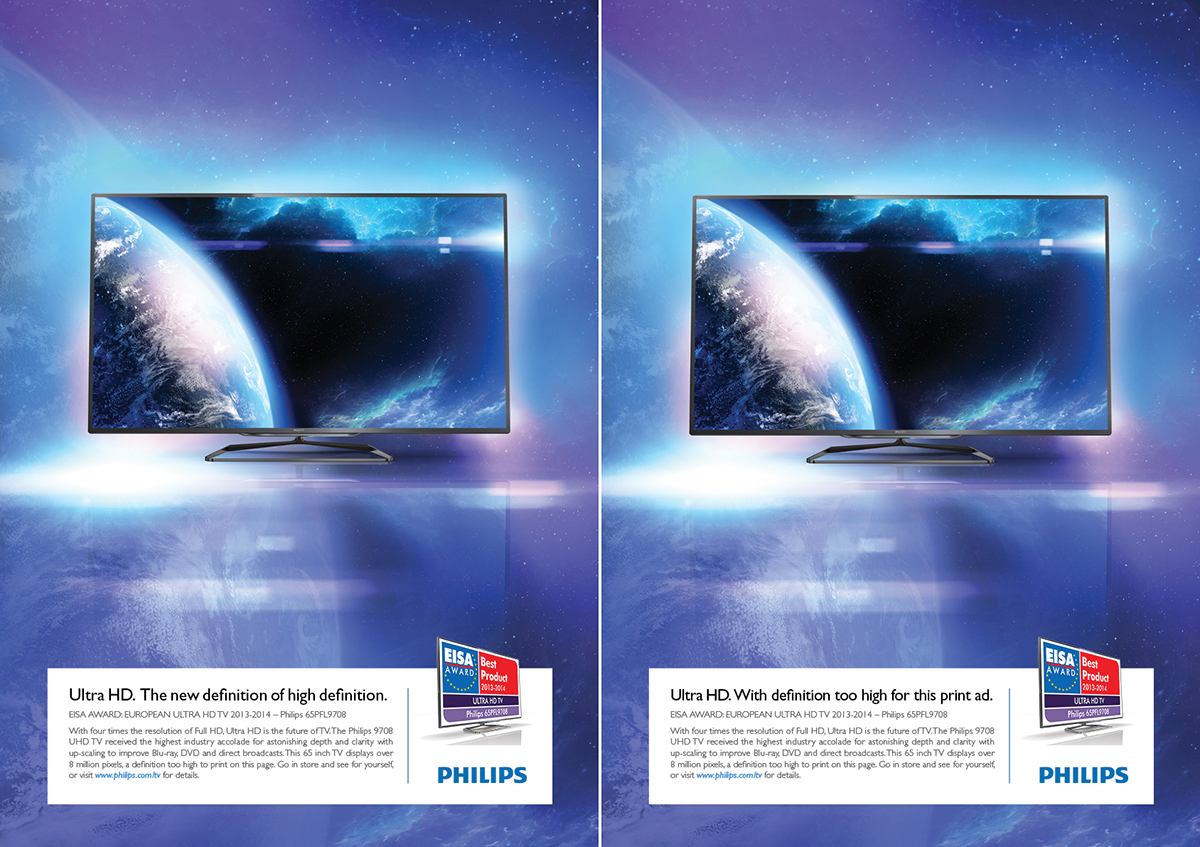 Philips  designline design  line tv television tpvision Elevation Space  Booklet ads leaflet Icon Ambilight