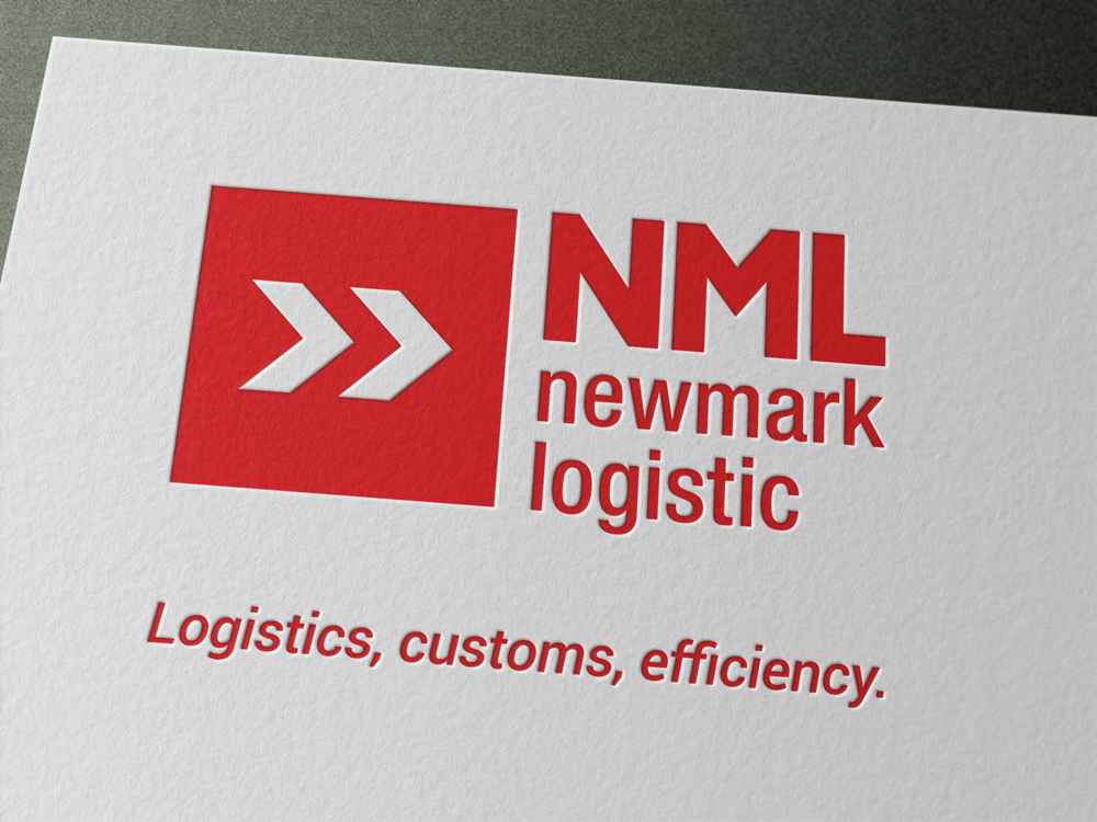 shipping logo Logo Design logistic red box corporate image identity brand Logotype business card Stationery lettering brand identity