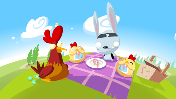 fristajlo cartoon zajac mroku The Hare of darkness play play mobile p4 fristjalo! 2D Animation 2D explainatory