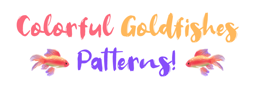 goldfish fish pattern colorful fabric design ILLUSTRATION  summer sea Fashion 
