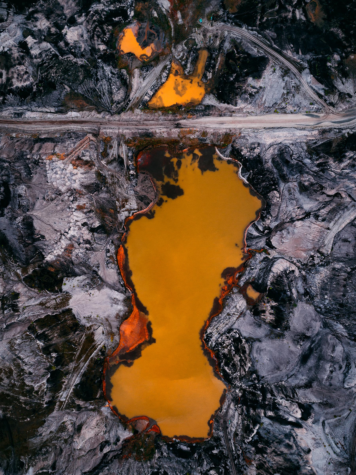 Aerial Photography contrast orange out of space helicopter Plain toxic FINEART adobeawards