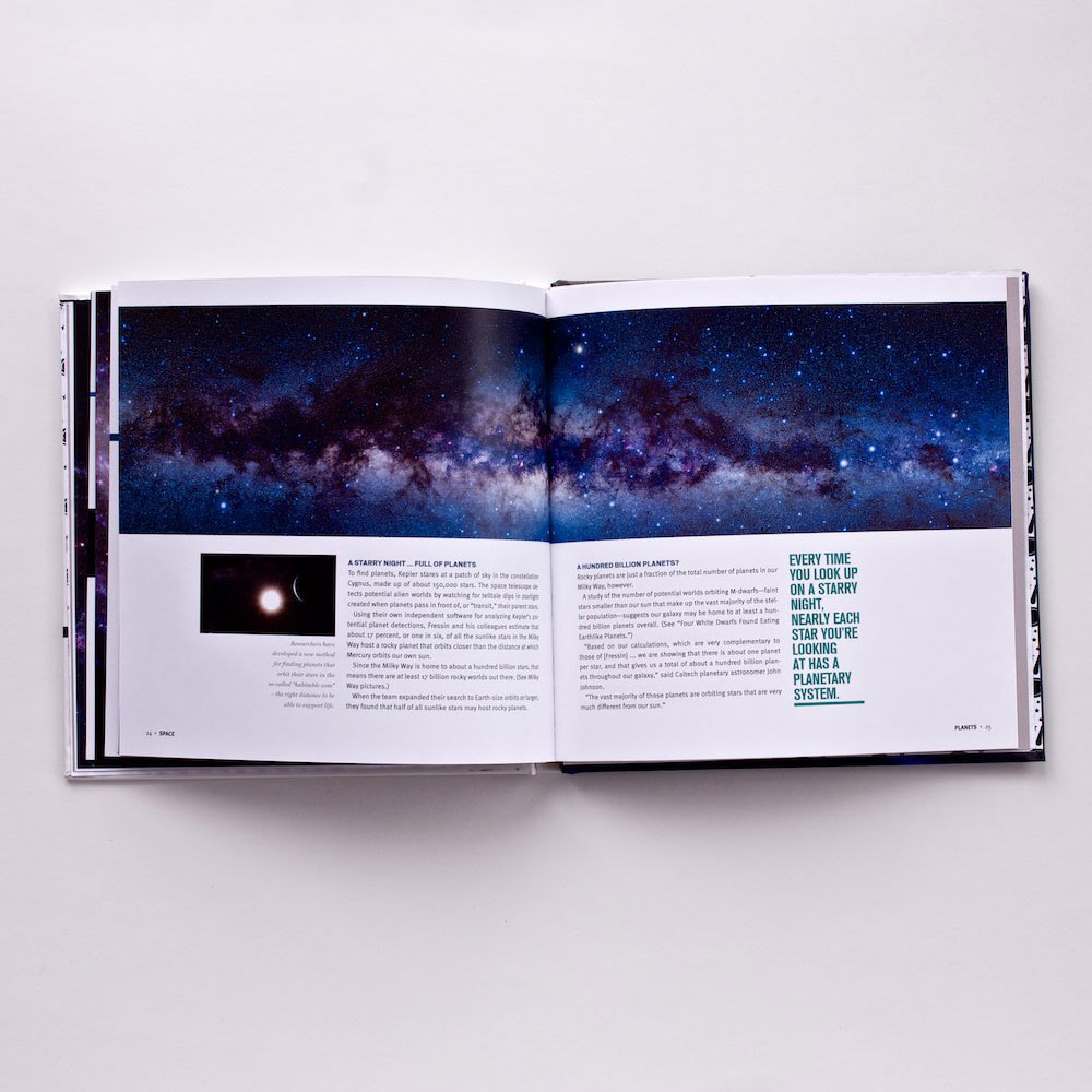 editorial Space  book Planets series