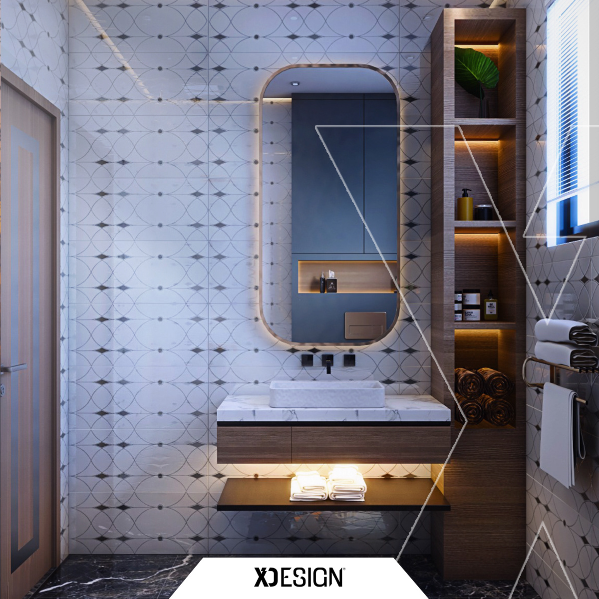 indoor architecture vray 3ds max bathroom Interior design xdesign Behance