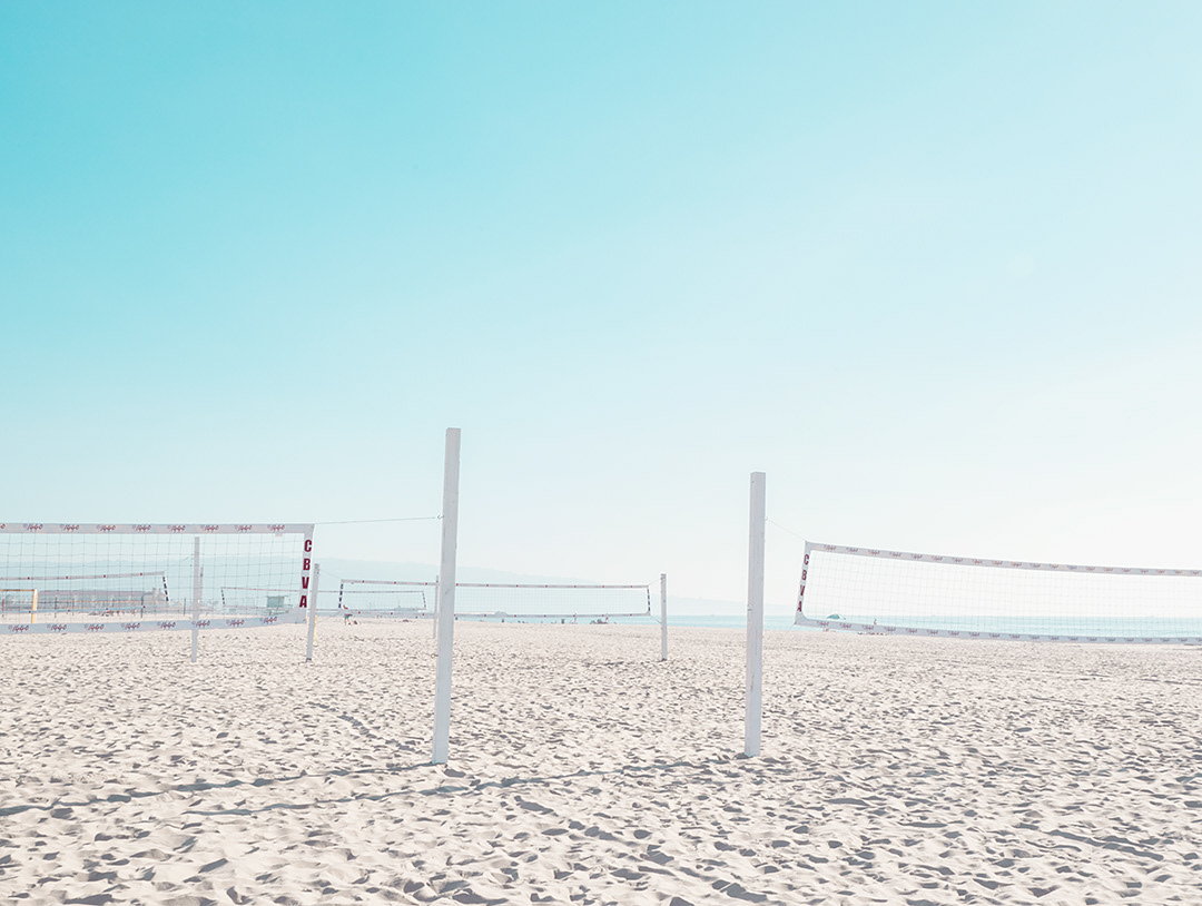 hermosa beach pier la Los Angeles California Ocean minimalist bikini woman