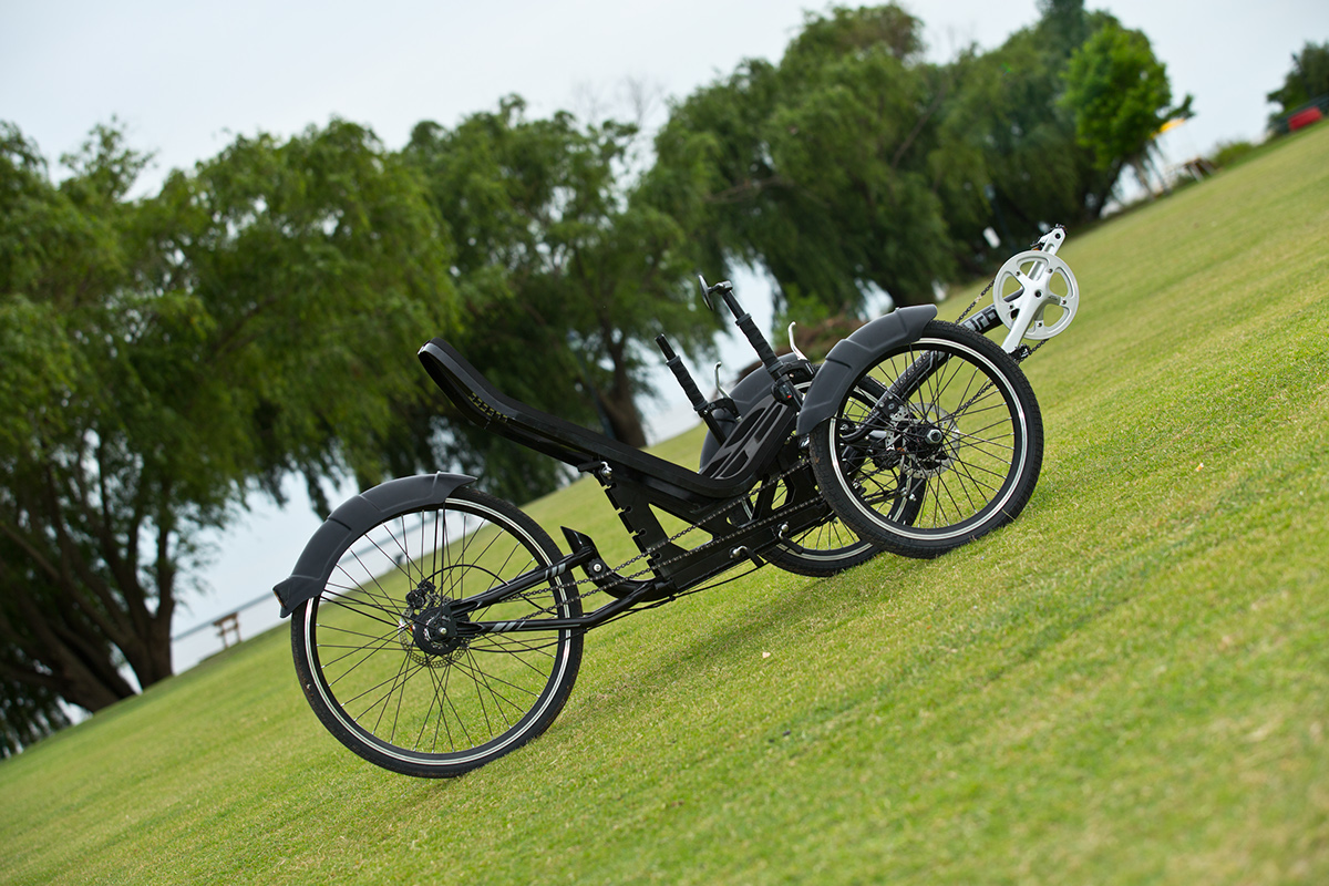 trike pedal recumbent Bicycle Sustainability tricicleta recumbente bicicleta sustentable Autonomia metal steel