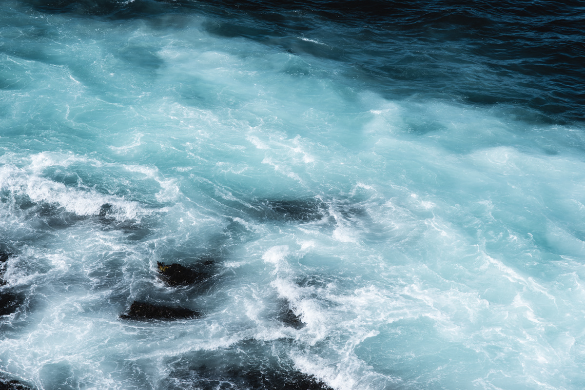 waves sea seascape texture blue green Ocean shore White Foam