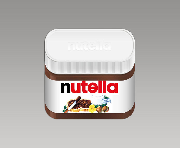 nutella food icon app icon iOS icon food illustration Food 