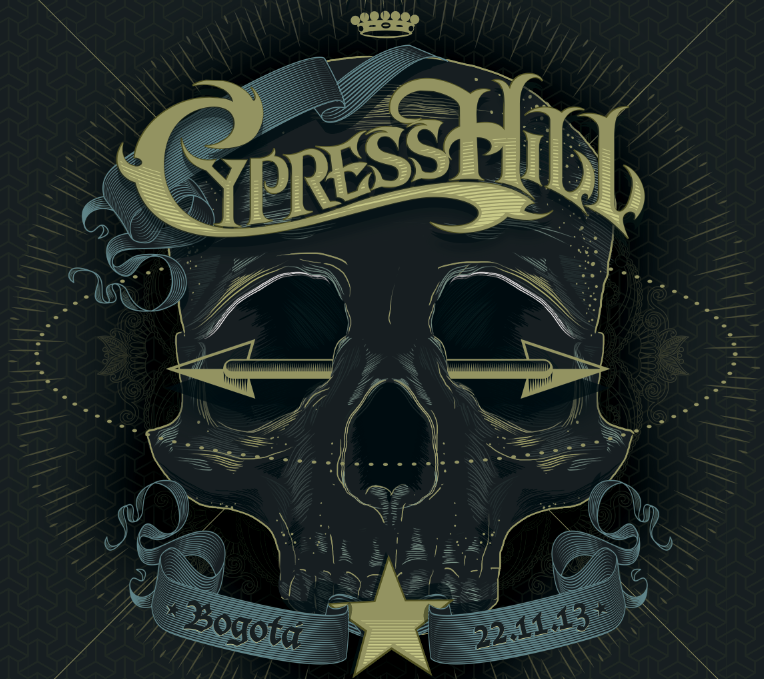 Cypress Hill music machine skull old school hip hop rap