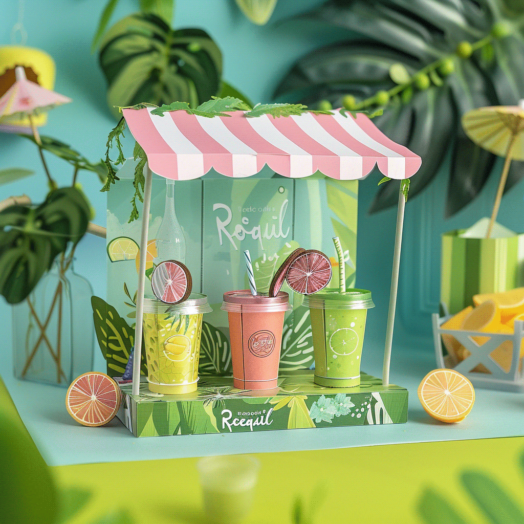 juice Juice Packaging ILLUSTRATION  Digital Art  Graphic Designer marketing  