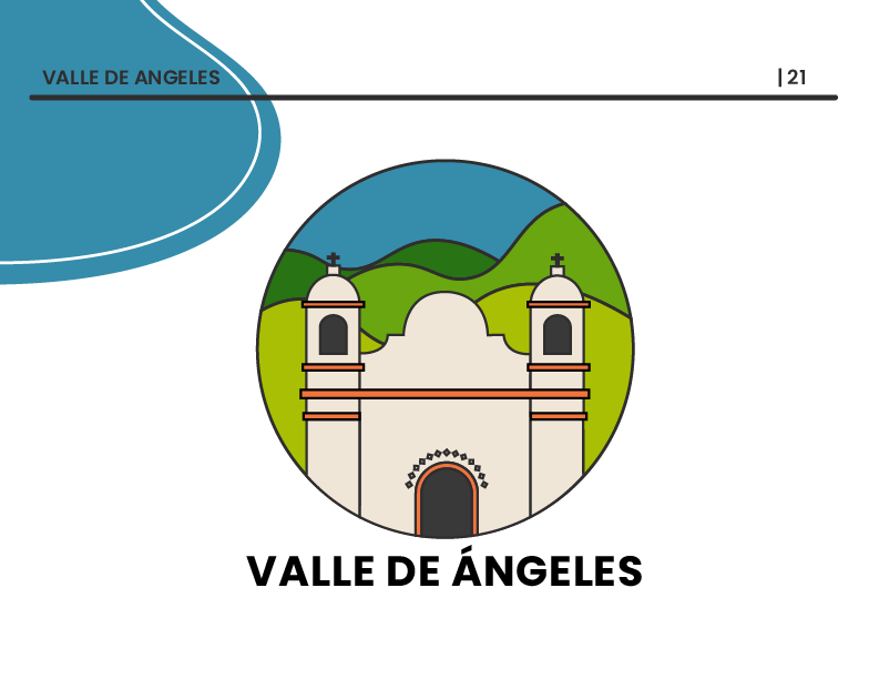 adobe illustrator design gráfico graphic design  Honduras Logotipo marca Pueblo Mágico Valle de Angeles