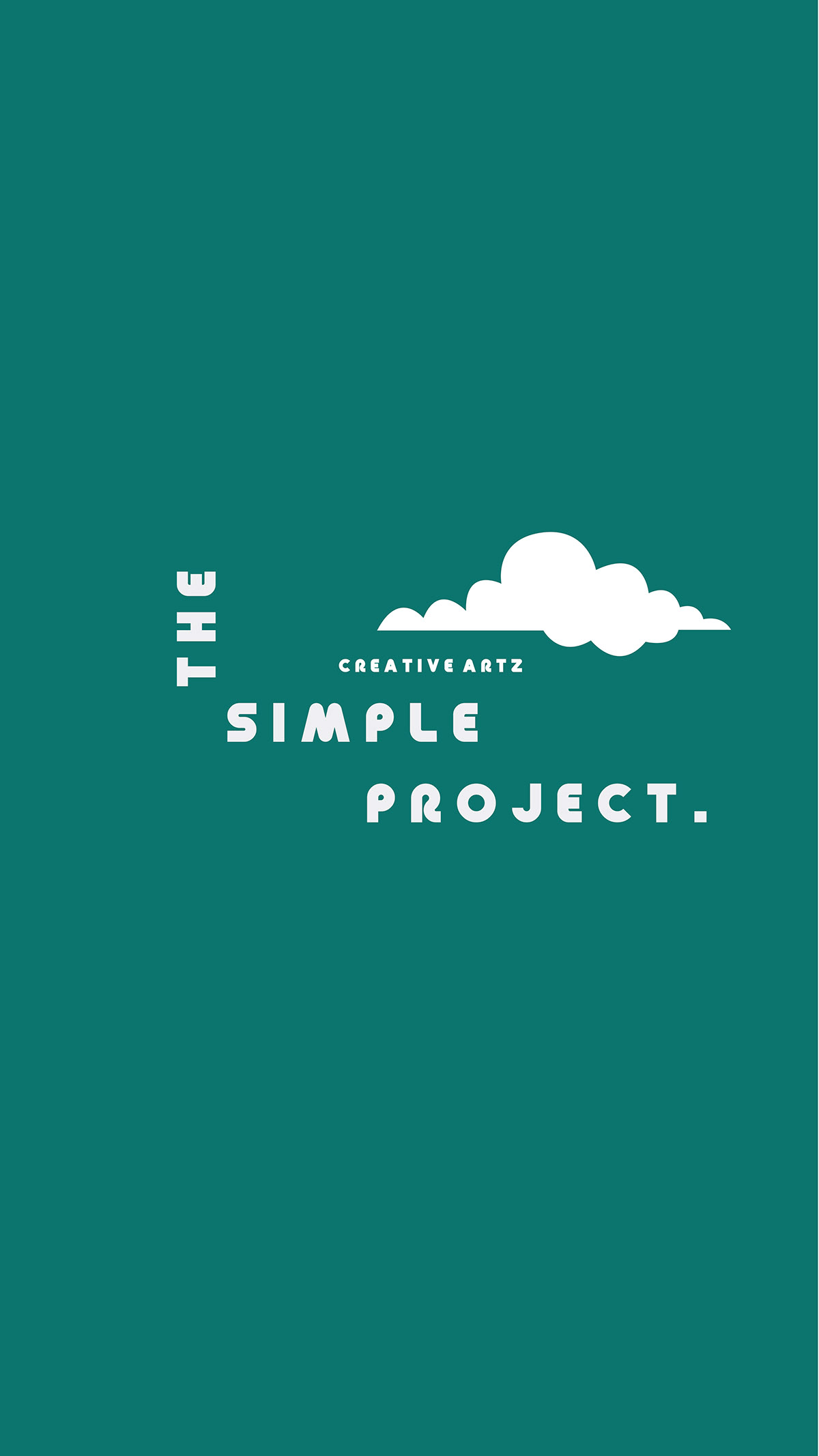 This is the cover page for the project " THE SIMPLE PROJECT (T.S.P)