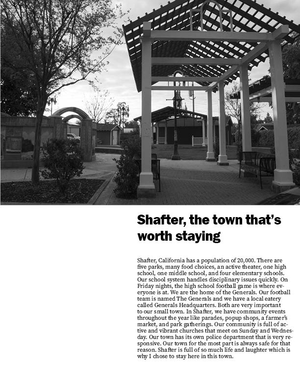 Cities Shafter CA towns