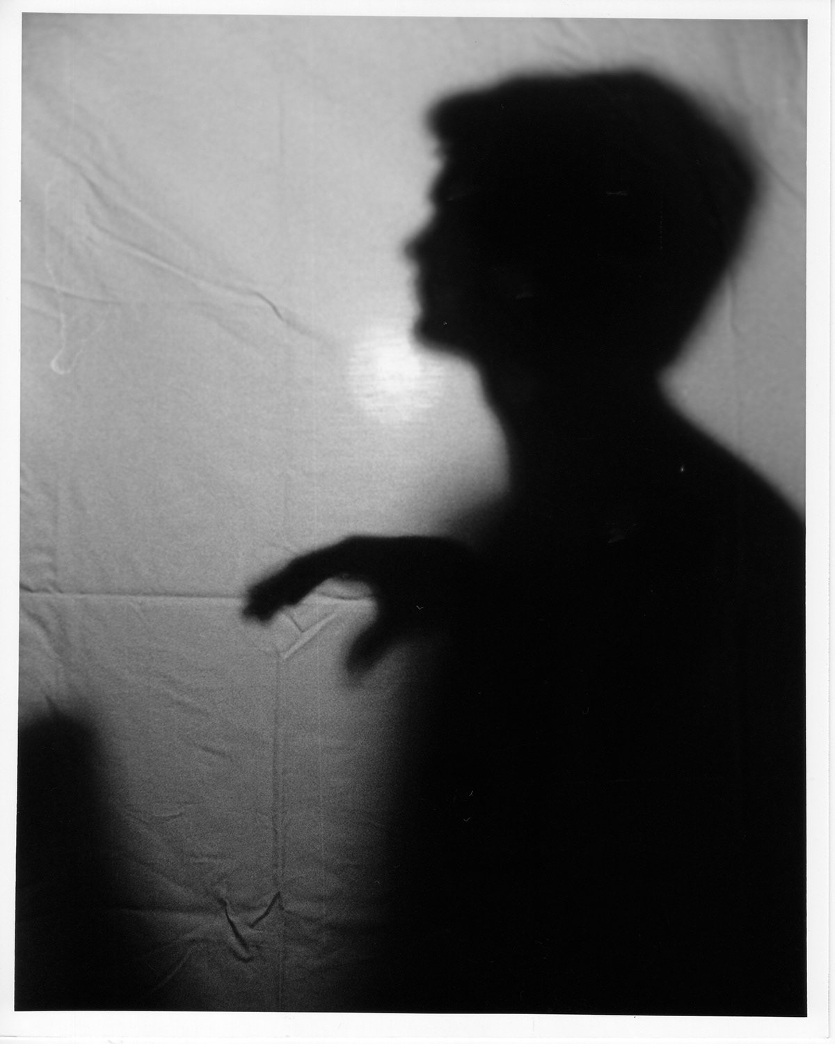 light screen self image self-image portrait self portrait Portraiture fragmented abstracted abstraction 35mm black and white prints