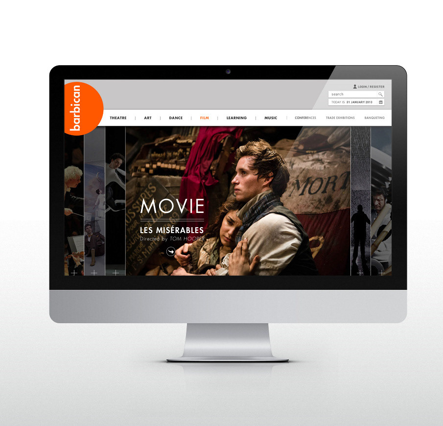 barbican Website redesign