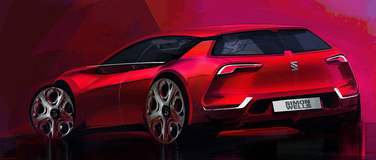 car car design sketch Lexus design Auto transportation Vehicle photoshop daap uc rendering seat mercedes