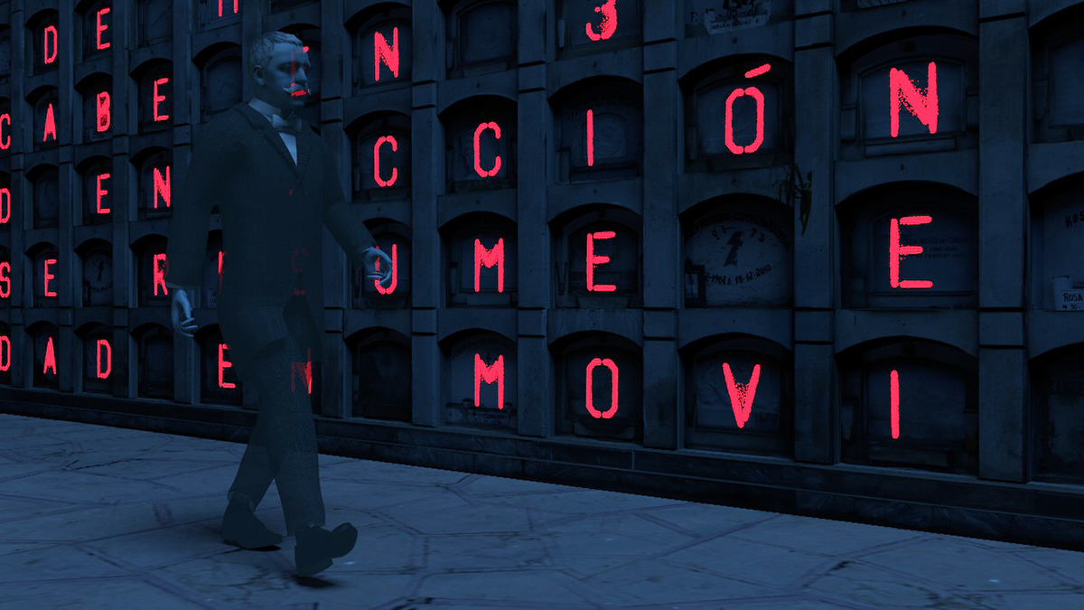 art artgallery cementery Digital Art  history metaverse peru Terror videogame Virtual reality